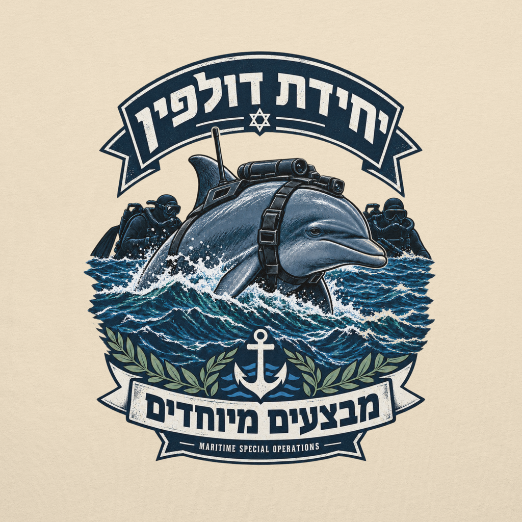 Fictional Dolphin Unit — Double-Sided T-Shirt